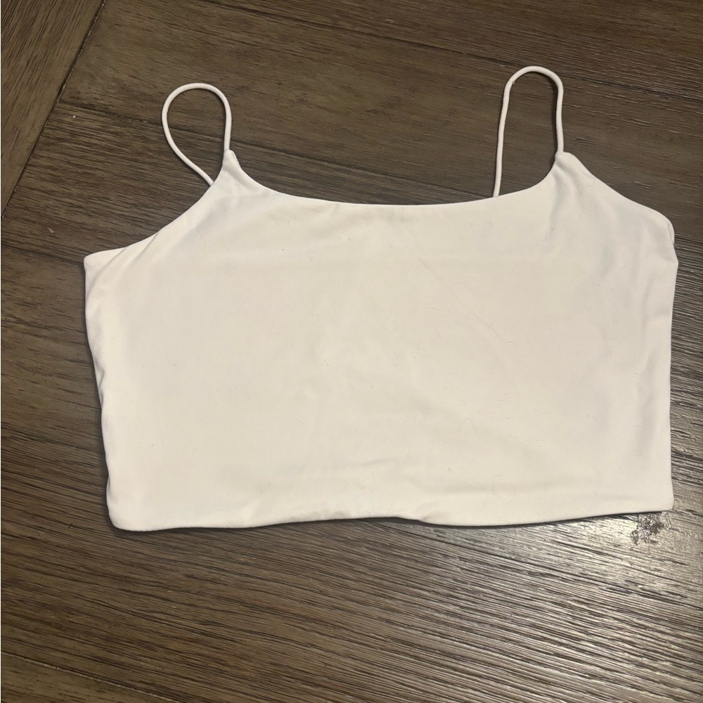 Garage Crop tank - small - White